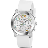 Thumbnail for Chronograph Watch - Guess Fantasia Ladies White Watch GW0560L1