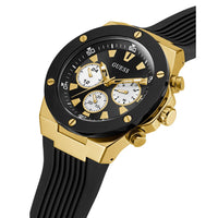 Thumbnail for Chronograph Watch - Guess GW0057G1 Men's Poseidon Black Watch