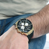 Thumbnail for Chronograph Watch - Guess GW0057G1 Men's Poseidon Black Watch