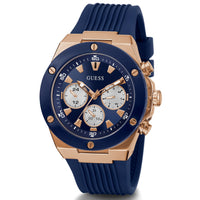 Thumbnail for Chronograph Watch - Guess GW0057G2 Men's Poseidon Blue Watch