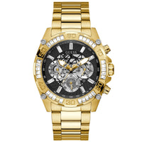 Thumbnail for Chronograph Watch - Guess GW0390G2 Men's Trophy Gold Watch