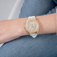 Thumbnail for Chronograph Watch - Guess GW0407L2 Ladies Heiress Gold Watch