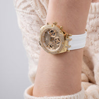 Thumbnail for Chronograph Watch - Guess GW0407L2 Ladies Heiress Gold Watch