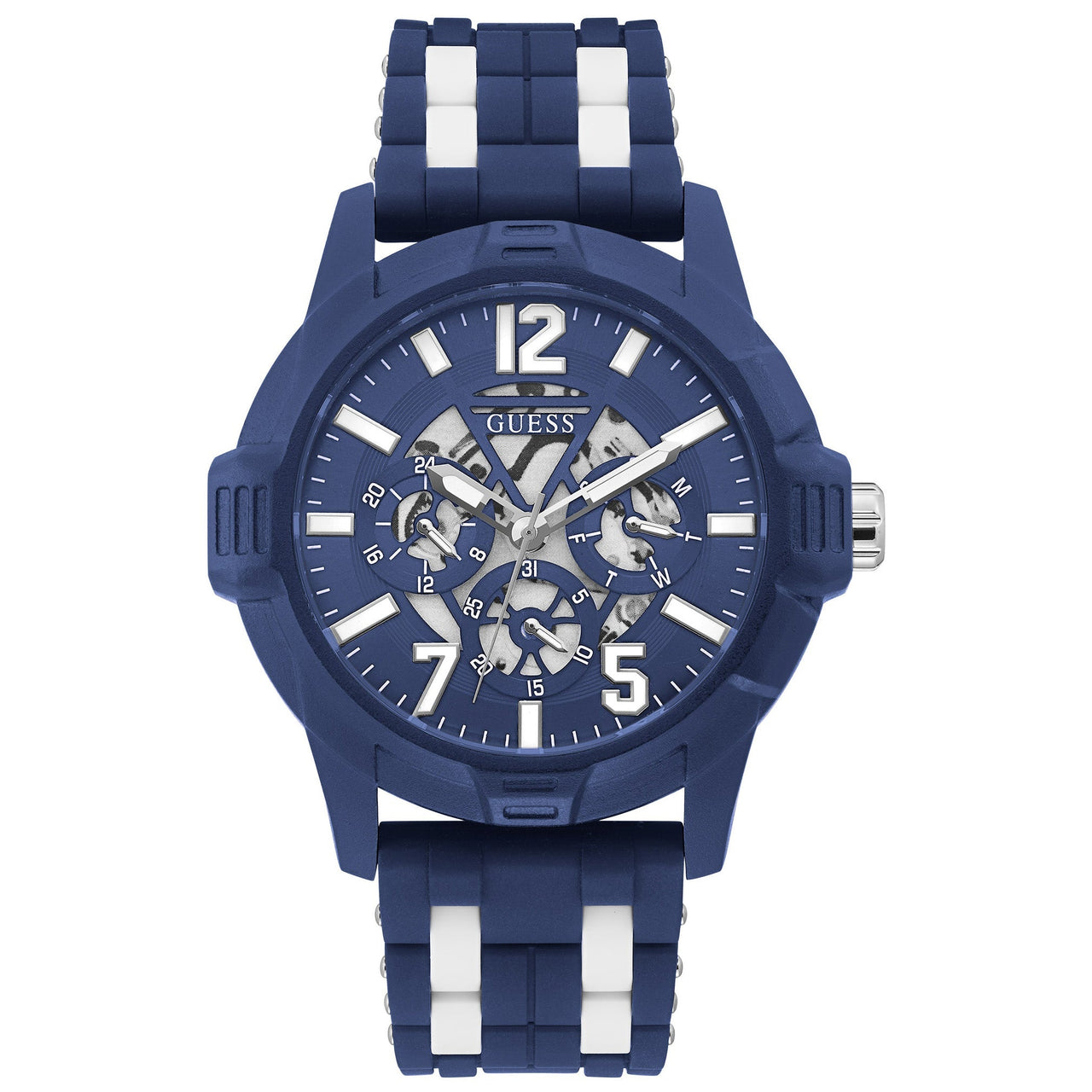 Chronograph Watch - Guess GW0428G3 Men's Striker Blue Watch