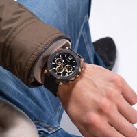 Thumbnail for Chronograph Watch - Guess GW0492G1 Men's Edge Black Watch