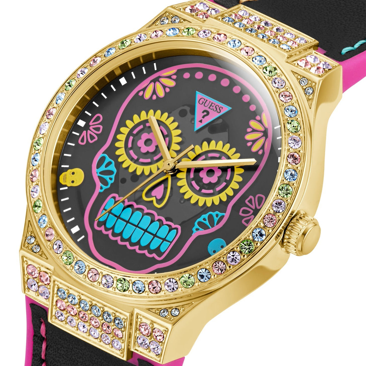 Chronograph Watch - Guess GW0505L1 Ladies Calaverta Gold Watch