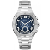 Thumbnail for Chronograph Watch - Guess Headline Men's Silver Watch GW0572G1