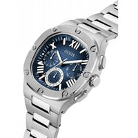 Thumbnail for Chronograph Watch - Guess Headline Men's Silver Watch GW0572G1