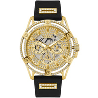 Thumbnail for Chronograph Watch - Guess King Men's Gold Watch GW0537G2