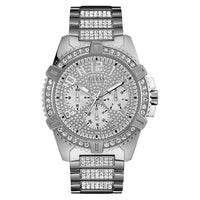 Thumbnail for Chronograph Watch - Guess W0799G1 Men's Frontier Silver Watch