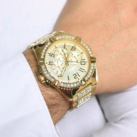 Thumbnail for Chronograph Watch - Guess W0799G2 Men's Frontier Gold Watch