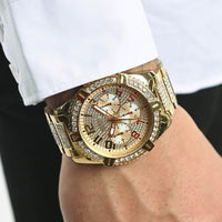 Thumbnail for Chronograph Watch - Guess W0799G2 Men's Frontier Gold Watch