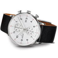 Thumbnail for Chronograph Watch - Junghans FORM C Chronoscope Men's Black Watch 41/4771.00