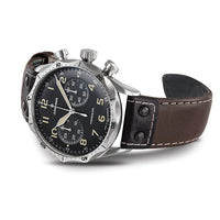 Thumbnail for Chronograph Watch - Junghans Meister Pilot Men's Brown Watch 27/3591.00