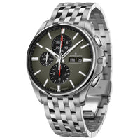 Thumbnail for Chronograph Watch - Junghans Meister S Chronoscope Men's Silver Watch 27/4023.45