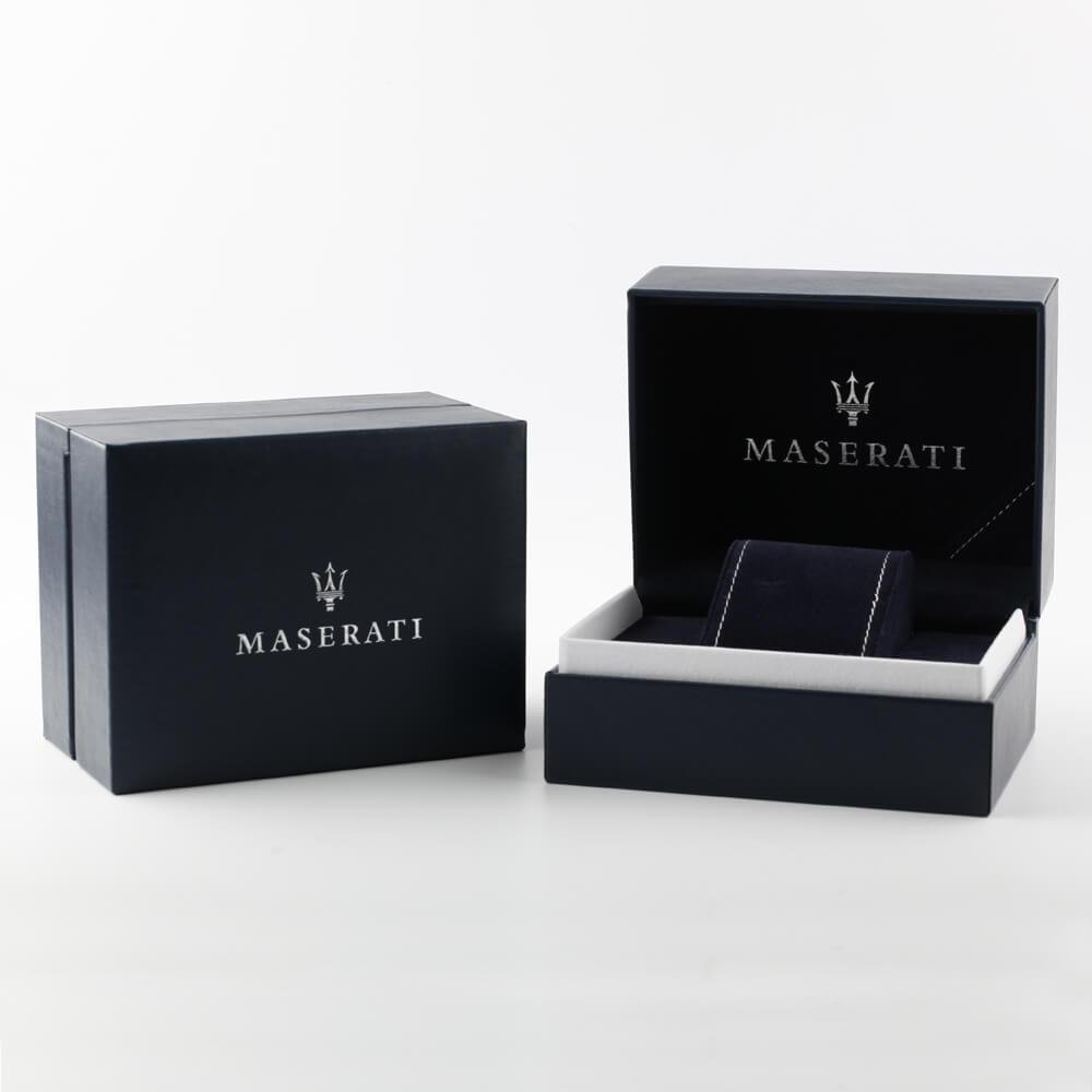 Chronograph Watch - Maserati Men's Stile Black Watch R8873642004