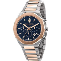 Thumbnail for Chronograph Watch - Maserati Stile Men's Two-Tone Watch R8873642002