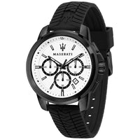 Thumbnail for Chronograph Watch - Maserati Successo Black Men's Watch R8871621010