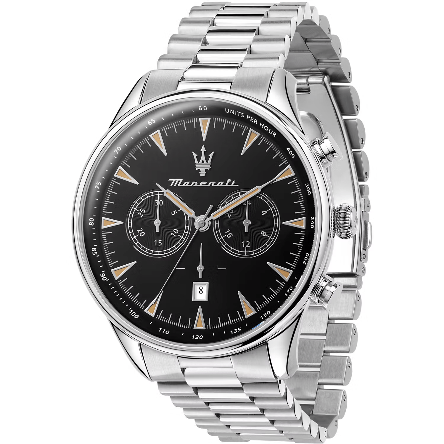 Chronograph Watch - Maserati Tradizione Black Men's Watch R8873646004