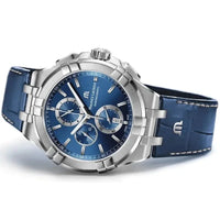 Thumbnail for Chronograph Watch - Maurice Lacroix Men's Blue Aikon Chrono Watch AI1018-SS001-430-1