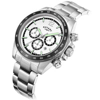 Thumbnail for Chronograph Watch - Rotary Henley Chrono Men's Silver Watch GB05440/02