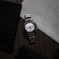 Thumbnail for Chronograph Watch - Rotary Henley Chrono Men's Silver Watch GB05440/02