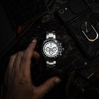 Thumbnail for Chronograph Watch - Rotary Henley Chrono Men's Silver Watch GB05440/02