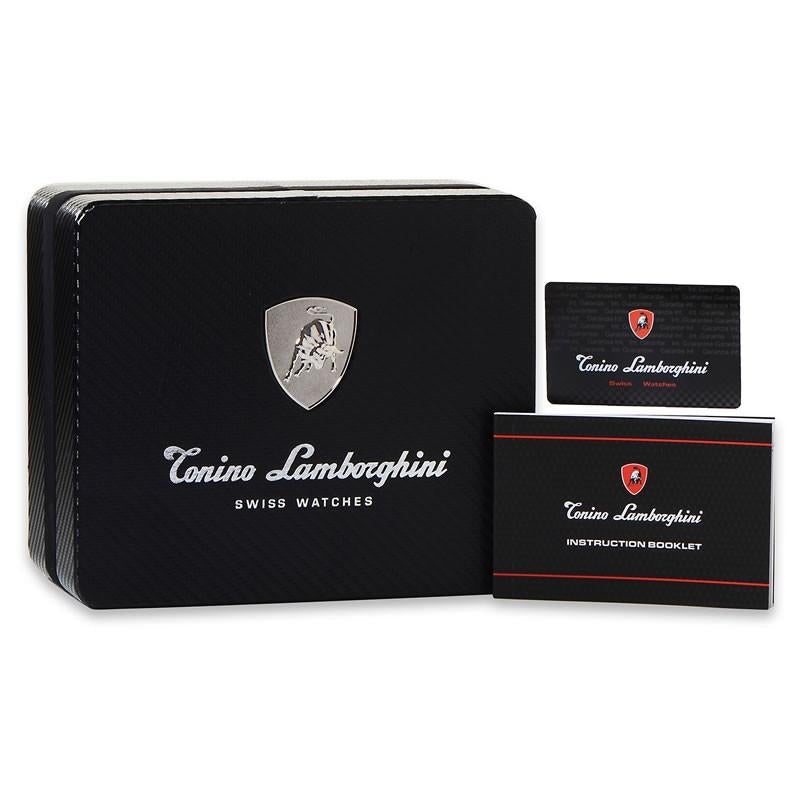 Chronograph Watch - Tonino Lamborghini T9GA Men's Black GT1 Chronograph Watch