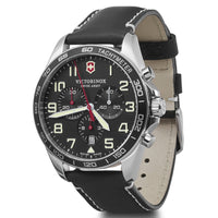 Thumbnail for Chronograph Watch - Victorinox FieldForce Chrono Men's Black Watch 241852