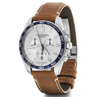 Thumbnail for Chronograph Watch - Victorinox FieldForce Classic Chrono Men's Brown Watch 241900