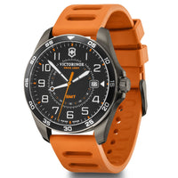 Thumbnail for Chronograph Watch - Victorinox FieldForce GMT Men's Orange Watch 241897