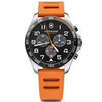 Thumbnail for Chronograph Watch - Victorinox FieldForce Sport Chrono Men's Orange Watch 241893