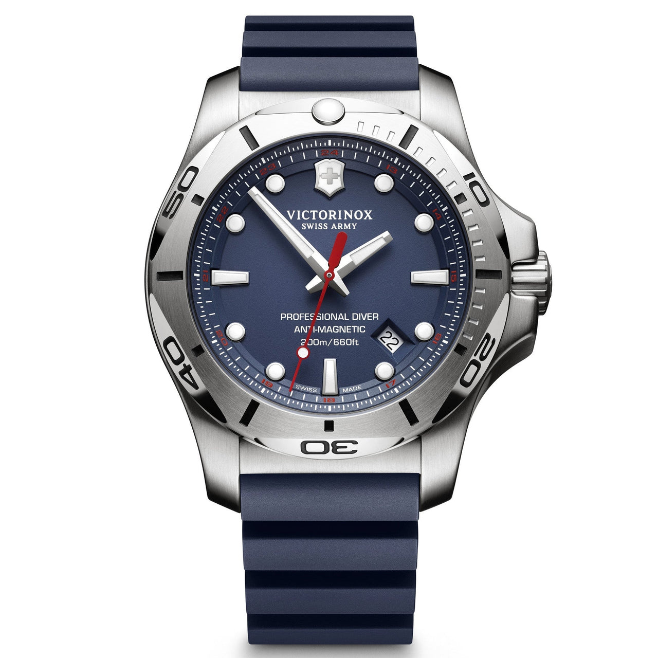 Chronograph Watch - Victorinox I.N.O.X. Pro Diver Men's Blue Watch 241734