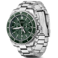 Thumbnail for Chronograph Watch - Victorinox Maverick Chrono Men's Green Watch 241946