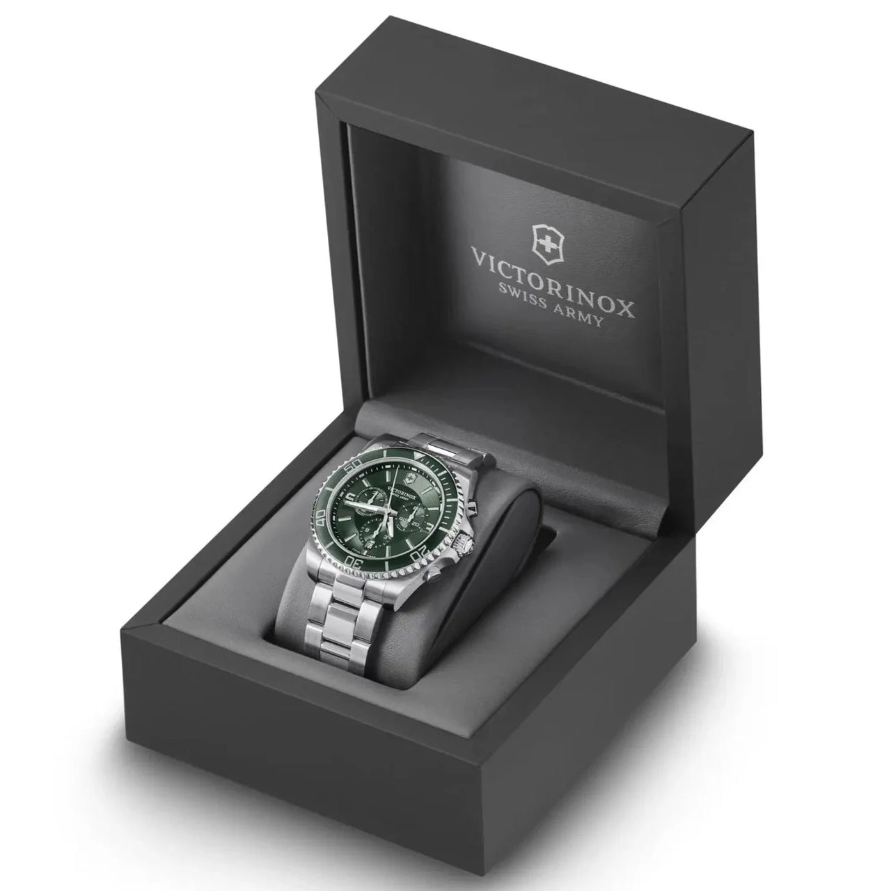 Chronograph Watch - Victorinox Maverick Chrono Men's Green Watch 241946