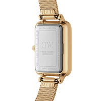 Thumbnail for Daniel Wellington Quadro Pressed Evergold Ladies White Watch DW00100556