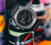 Thumbnail for Digital Watch - Casio G-Shock Men's Black Watch GM-2100BB-1AER