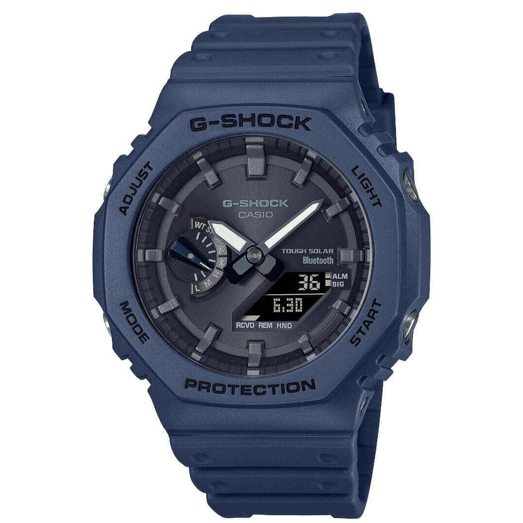 Digital Watch - Casio G-Shock Men's Blue Watch GA-B2100-2AER