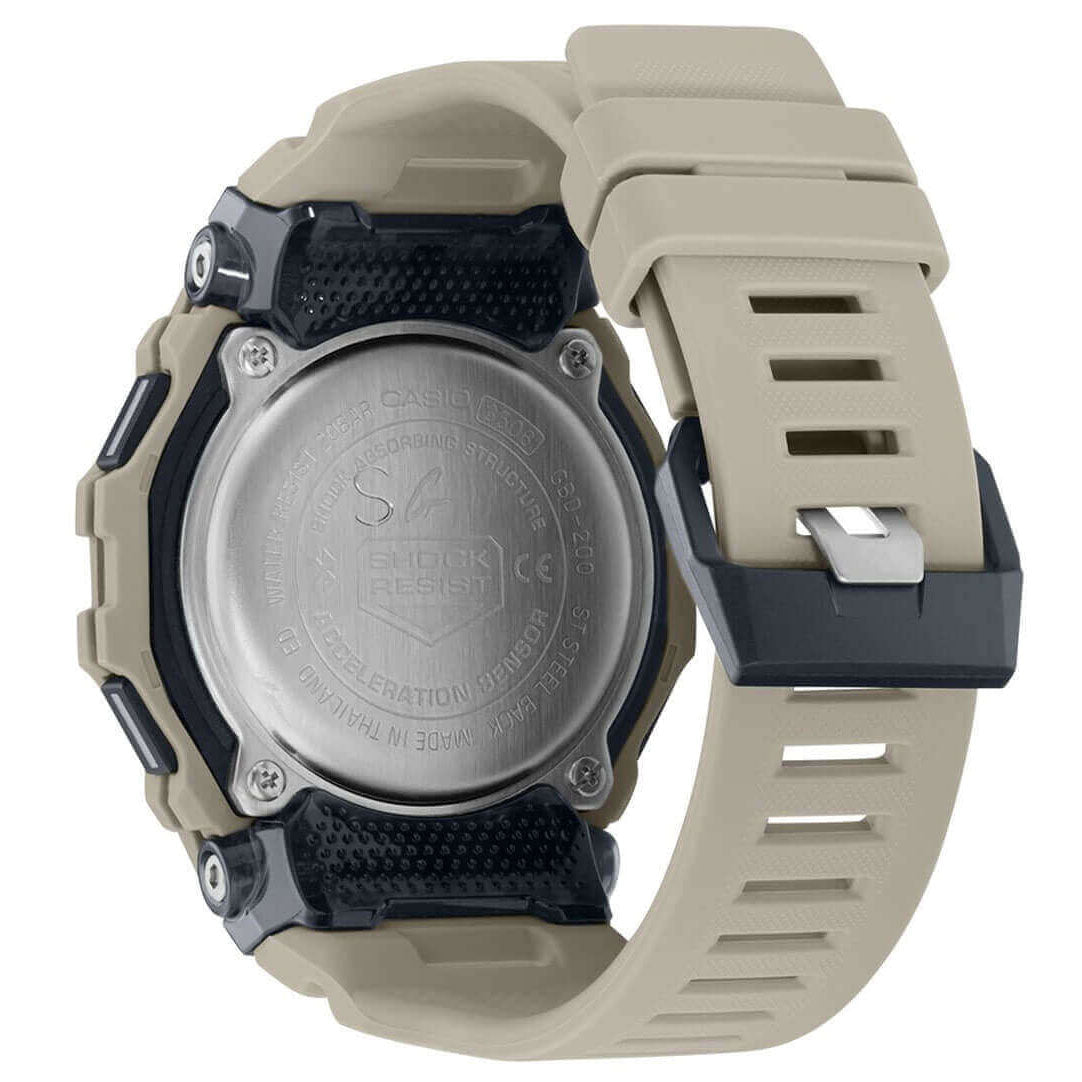 Digital Watch - Casio G-Shock Men's White Watch GBD-200UU-9ER