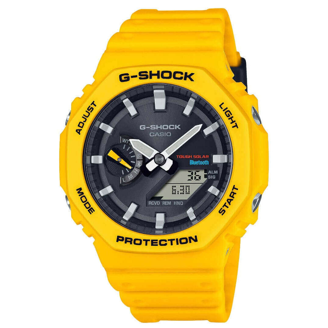 Digital Watch - Casio G-Shock Men's Yellow Watch GA-B2100C-9AER