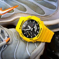 Thumbnail for Digital Watch - Casio G-Shock Men's Yellow Watch GA-B2100C-9AER