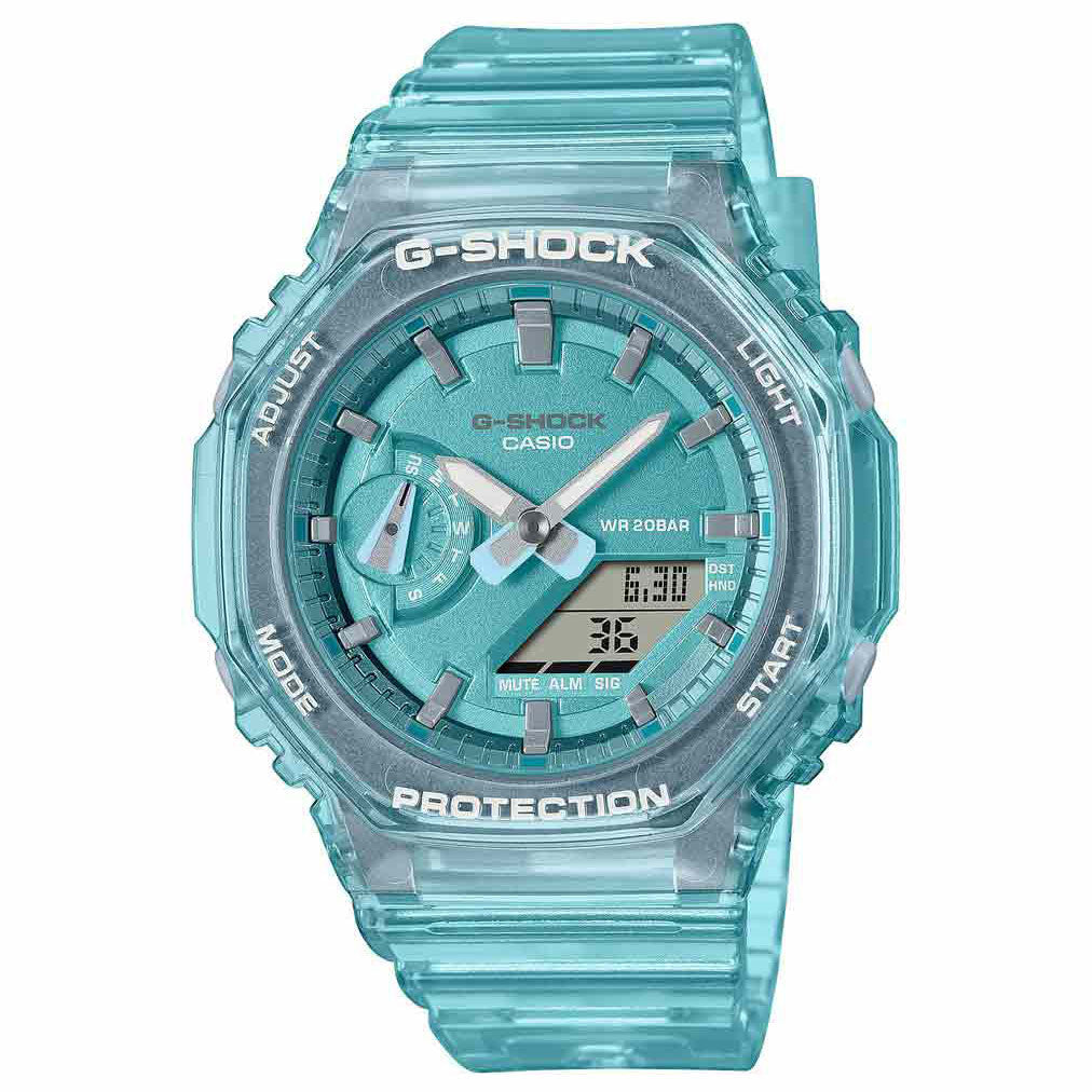 Digital Watch - Casio G-Shock Unisex Blue Watch GMA-S2100SK-2AER