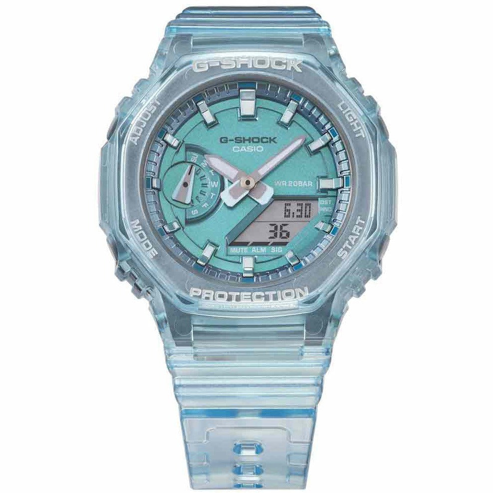 Digital Watch - Casio G-Shock Unisex Blue Watch GMA-S2100SK-2AER