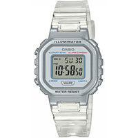 Thumbnail for Digital Watch - Casio Vintage Sport Ladies Transparent Watch LA-20WHS-7AEF