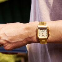 Thumbnail for Digital Watch - Casio Vintage Unisex Gold Watch AQ-230GA-9DMQYES