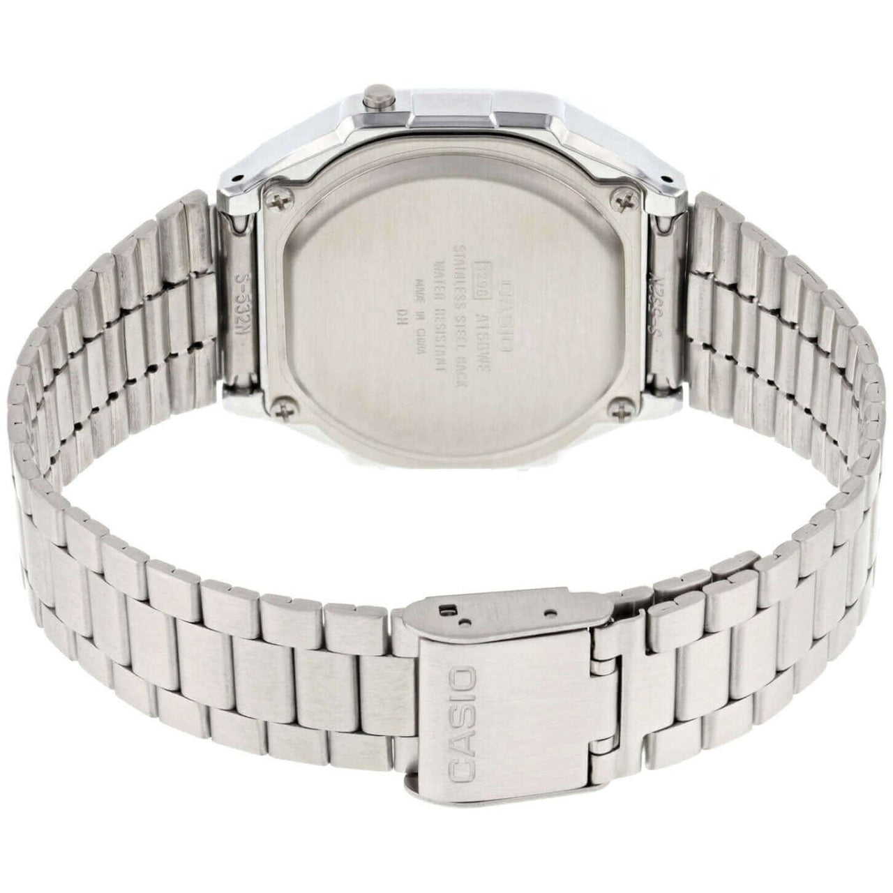 Digital Watch - Casio Vintage Unisex Silver Watch A168WEM-1EF