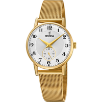 Thumbnail for Festina Retro Ladies Gold Watch