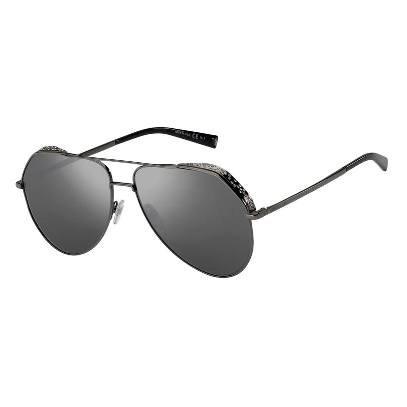 Givenchy Men's Sunglasses Pilot Black GV 7185/G/S V81 63T4(GV22)
