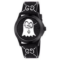 Thumbnail for Gucci Watch G-Timeless 38mm Ghost Black White