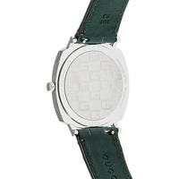 Thumbnail for Gucci Unisex Watch 38mm Grip Silver Green Alligator